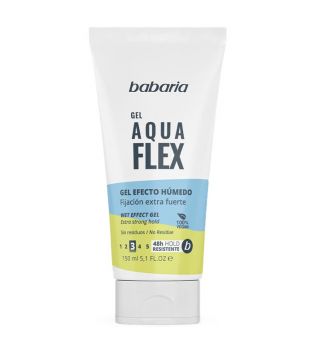 Babaria - Gel fijador efecto húmedo Aqua Flex