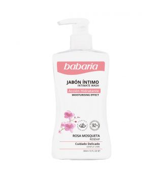 Babaria - Jabón íntimo con ácido láctico - Acción hidratante - Rosa Mosqueta