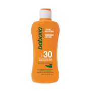 Babaria - Leche de protección solar Aloe Vera - SPF30