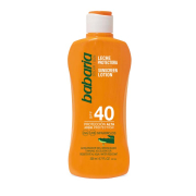 Babaria - Leche de protección solar Aloe Vera - SPF40