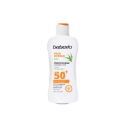 Babaria - Leche de protección solar SPF50 200ml - Pieles sensibles