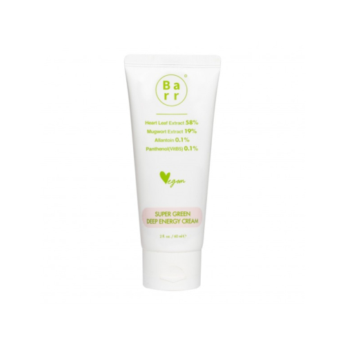 Barr - Crema facial calmante Super Green Deep Energy