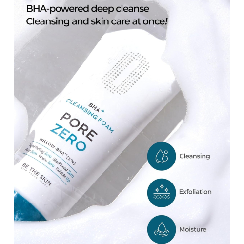 Be The Skin - *BHA+ Pore Zero* - Limpiador facial BHA+