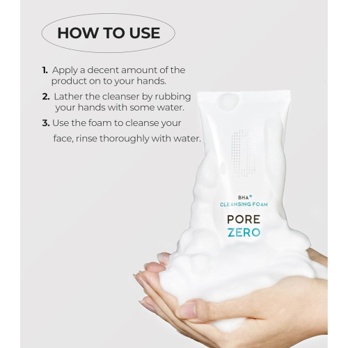 Be The Skin - *BHA+ Pore Zero* - Limpiador facial BHA+