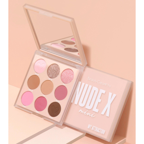 Beauty Creations - Mini paleta de sombras Nude x 9 Colors - My Attraction
