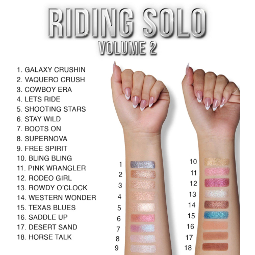 Beauty Creations - Sombra de ojos Riding Solo Vol.2 - Lets Ride