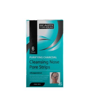 Beauty Formulas - Bandas limpiadoras nasales de carbón
