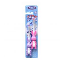 Beauty Formulas - Pack de 2 cepillos de dientes para niños - Conejo