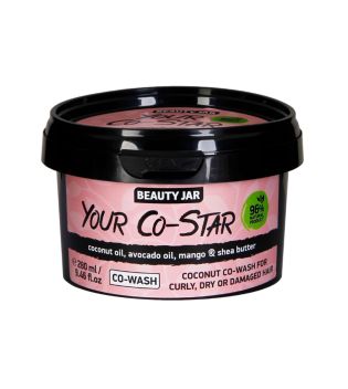 Beauty Jar - Acondicionador limpiador hidratante Your Co-Star - Cabello rizado, seco o dañado