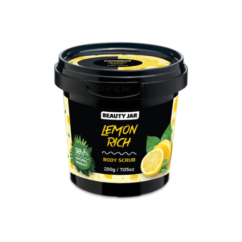 Beauty Jar - Exfoliante corporal anticelulítico Lemon Rich