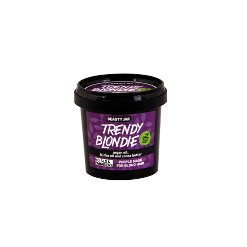 Beauty Jar - Mascarilla capilar violeta para cabello rubio Trendy Blondie