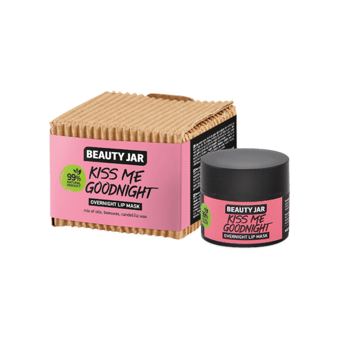Beauty Jar - Mascarilla de noche para labios Kiss Me Goodnight