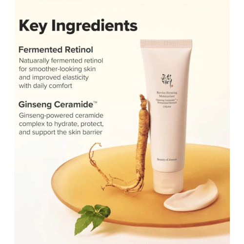 Beauty of Joseon - Crema facial hidratante Revive Firming