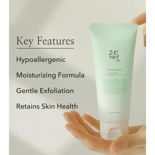 Beauty of Joseon - Limpiador facial refrescante e hidratante Green Plum
