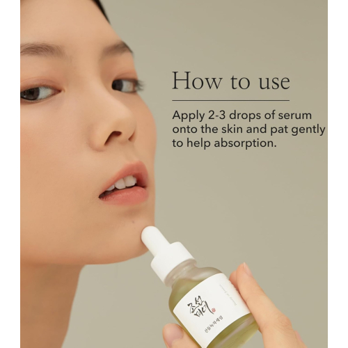 Beauty of Joseon - Sérum facial calmante de té verde + pantenol - 60ml