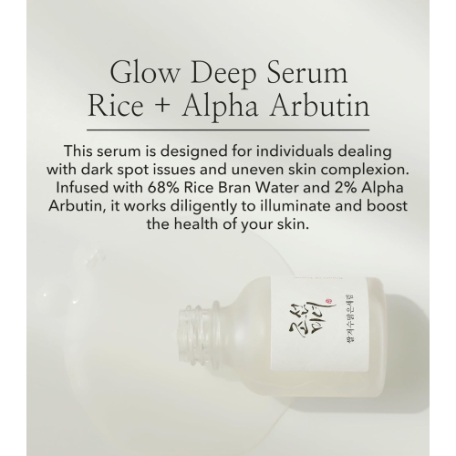 Beauty of Joseon - Sérum facial iluminador de arroz + arbutina Glow Deep - 60ml