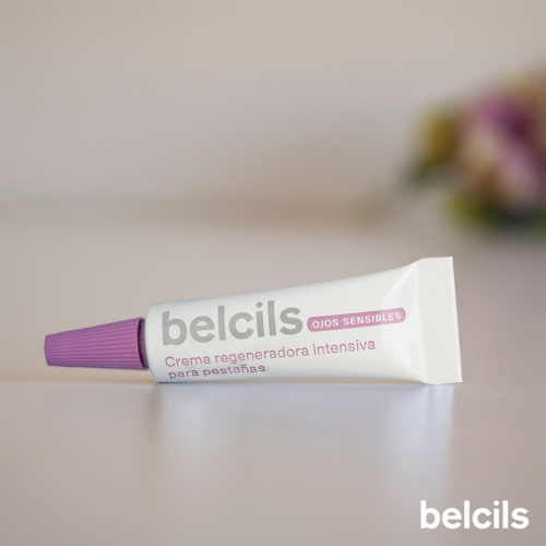 Belcils - Crema regeneradora intensiva para pestañas - Ojos sensibles