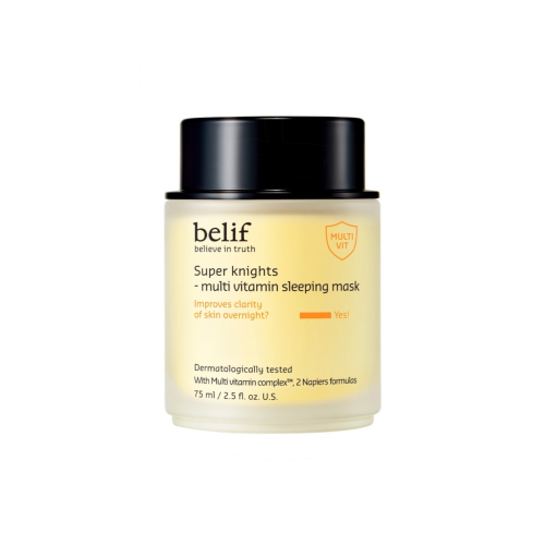 belif - Crema de noche antiedad para manchas Super Knights