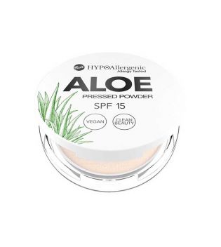 Bell - *Aloe* - Polvos compactos hipoalergénicos SPF15 - 01: Cream