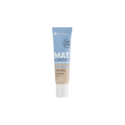 Bell - Base de maquillaje hipoalergénica Mat&Protect SPF25 - 02: Ivory