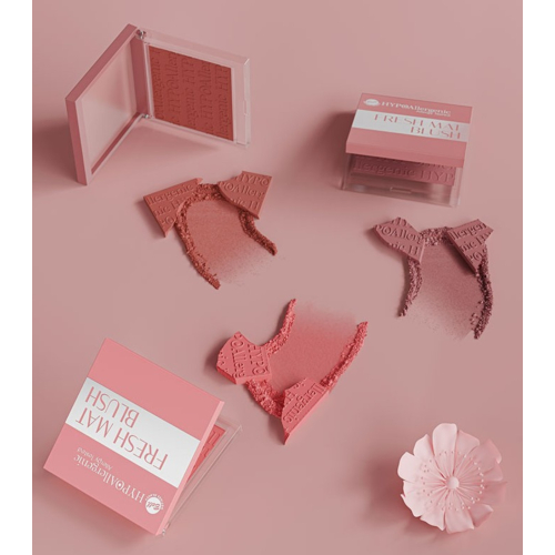 Bell HYPOAllergenic - Colorete hipoalergénico Fresh Mat Blush - 02: Camelia