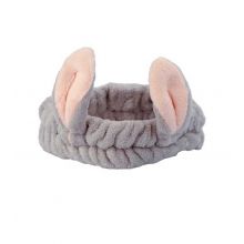 Bell - Diadema elástica orejas de conejo - Gris