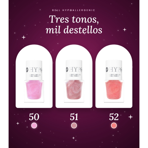 Bell HYPOAllergenic - Esmalte de uñas Long Lasting - 52