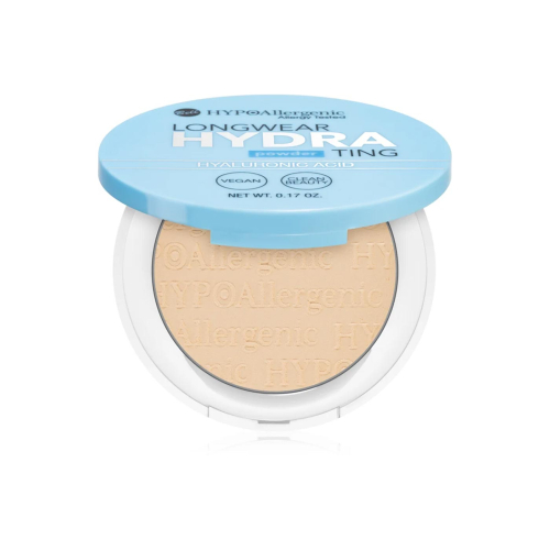 Bell - Polvos compactos con ácido hialurónico Longwear Hydrating - 01: Nude