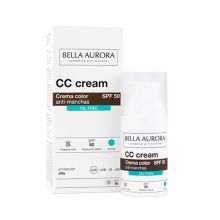 Bella Aurora - CC Cream anti-manchas SPF50+ - Oil free