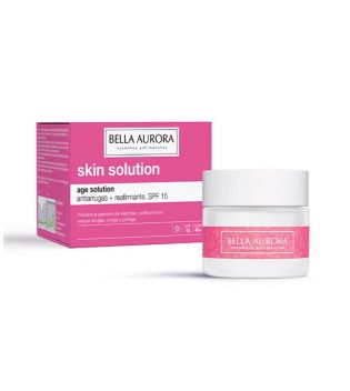 Bella Aurora - *Skin Solution* - Crema antiarrugas + reafirmante Age Solution SPF15