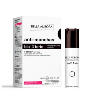 Bella Aurora - Tratamiento antimanchas intensivo Bio10 Forte - Piel normal-seca