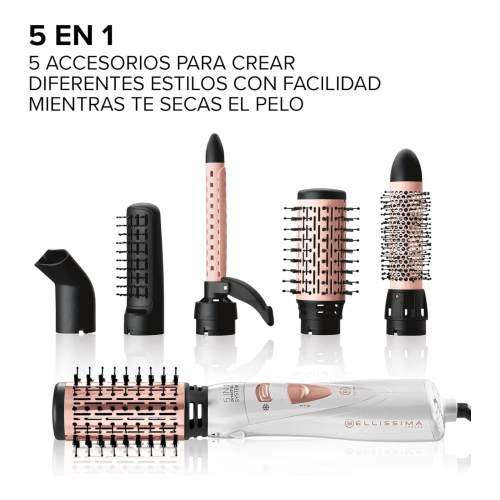 Bellissima - Cepillo moldeador My Pro GH18 1100 5 en 1
