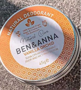 Ben & Anna - Desodorante en lata metálica - Vanilla Orchid