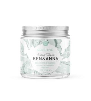 Ben & Anna - Pasta de dientes natural en crema - Sensitive