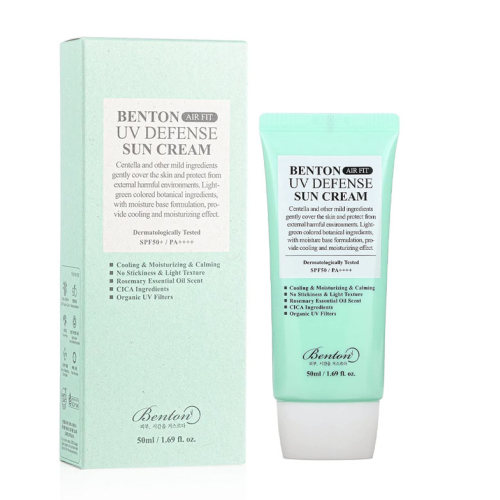 Benton - Protector solar facial UV Defense Air Fit SPF50 PA++++ - 50ml