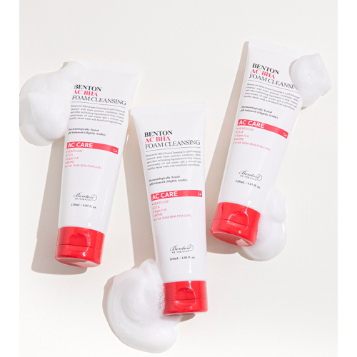 Benton - Gel limpiador AC BHA para pieles grasas