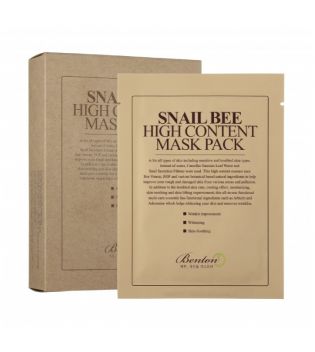Benton - Mascarilla Snail Bee High Content Mask Pack