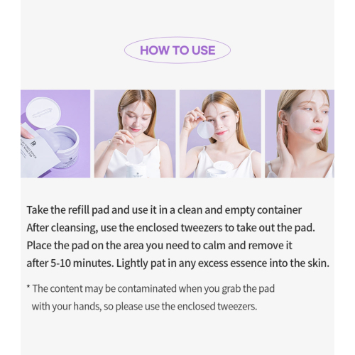 Benton - Tónico facial hidratante y calmante en formato pads