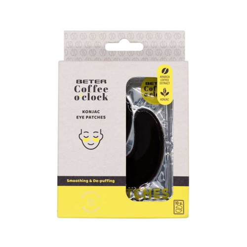 Beter - *Coffee O´clock* - Parches de konjac y café para contorno de ojos - Smoothing and depuffing