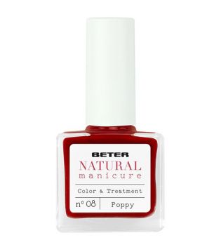 Beter - Esmalte de uñas de larga duración Natural Manicure - 08: Poppy