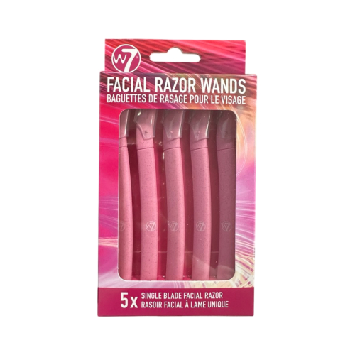 W7 - Pack de 5 cuchillas depiladoras faciales