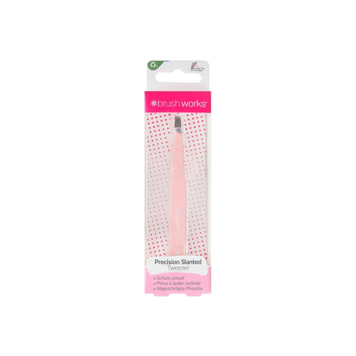 Brushworks -  Pinza de depilar biselada