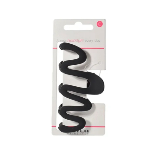 Beter - Pinza para el pelo concha con púas XL Trendy Classics
