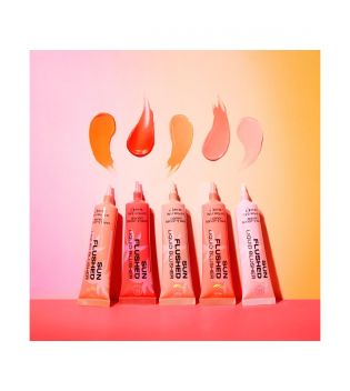BH Cosmetics - Colorete líquido Sun Flushed - Tangerine Sun