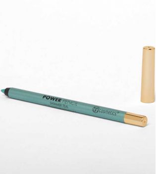 BH Cosmetics - Delineador de ojos Power Pencil - Shimmer Teal