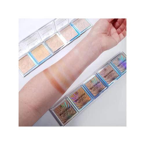 BH Cosmetics - Iluminador en polvo Sun Flecks Highlight - Golden State