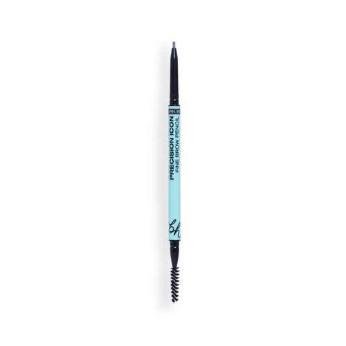 BH Cosmetics - Lápiz para cejas Precision Icon Fine Brow - Dark Brown