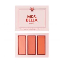 BH Cosmetics - Paleta de coloretes Mrs. Bella - Peachy