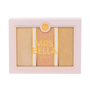 BH Cosmetics - Paleta de iluminadores Mrs. Bella - Goldie