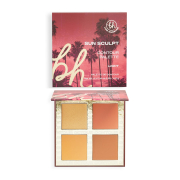 BH Cosmetics - Paleta de rostro Sun Sculpt Contour Palette - Light